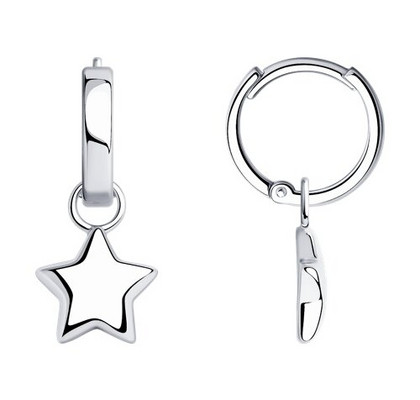 Серьги из серебра 